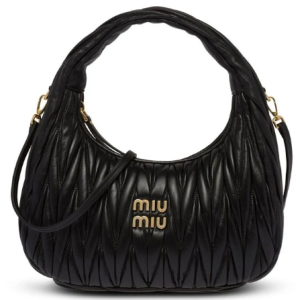 Miu Miu (Italiana) Bolsa de ombro Miu Wander matelassê