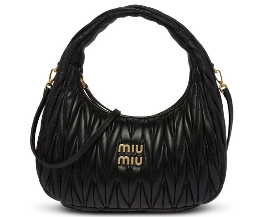 Miu Miu (Italiana) Bolsa de ombro Miu Wander matelassê