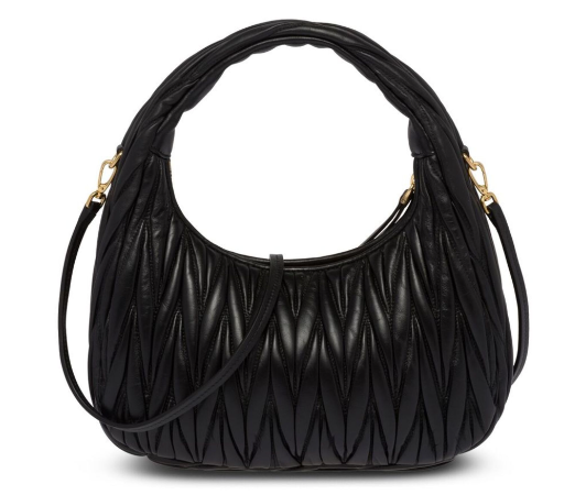 Miu Miu (Italiana) Bolsa de ombro Miu Wander matelassê - Imagem 3