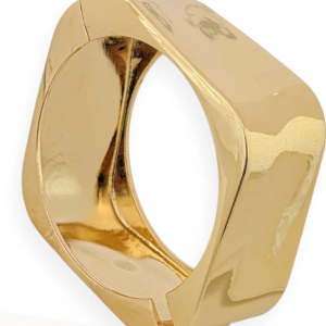 Bracelete Folheado a Ouro 18k Formato Triângular - Ouro